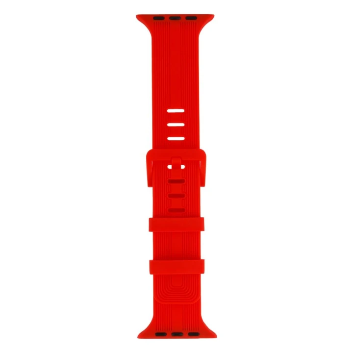 Ремінець Silicone Shine для Apple Watch 42/44/45/49 mm, Red