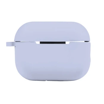 Чохол Silicone Case with hook для Airpods Pro 2, Lilac