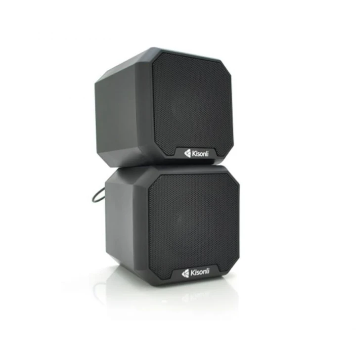 Настільні колонки для комп'ютера Kisonli KS-02, Black