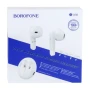 Блютуз Стерео Гарнітура Borofone BW08 TWS, White