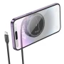 Беспроводное зарядное устройство Hoco CQ18 2-in-1 15W Magnetic (iWatch), Gray