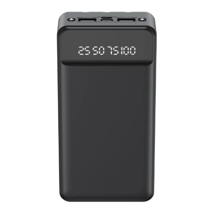 Портативна батарея Power Bank XO PR163 with emergency lighting 20000 mAh, Black