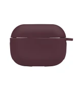 Чехол Silicone Case with hook для Airpods Pro, Maroon