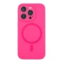 Чехол - накладка Silicone Case Full Camera with Magsafe для iPhone 12 Pro black