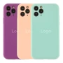 Чехол Silicone Case Full Size with Frame для iPhone 11 Pro 27.peach