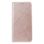 Чехол-книжка Business Leather для Oppo A16 pink