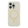 Чехол - накладка Silicone Case Full Camera with Magsafe для iPhone 12 Pro black
