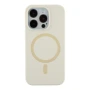 Чехол - накладка Silicone Case with Magsafe для iPhone 14 Pro Max white