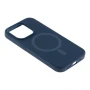Чехол - накладка Silicone Case with Magsafe для iPhone 14 Pro Max white