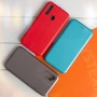 Кожаный чехол-книжка Premium Edge для Samsung Galaxy S20 Plus 2020 золотой