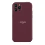Чехол Silicone Case Full Size with Frame для iPhone 11 Pro 27.peach