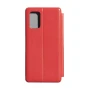 Кожаный чехол-книжка Premium Edge для Samsung Galaxy S20 Plus 2020 золотой