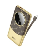 Power Bank Hoco Q29 Nobility 22.5W+PD20W з кабелем Lightning 10000mAh, Brown