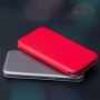 Кожаный чехол-книжка Premium Edge для Samsung Galaxy S20 Plus 2020 золотой