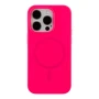 Чехол - накладка Silicone Case with Magsafe для iPhone 14 Pro Max white