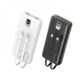 Портативная батарея Power Bank XO PR185 with cable QC22.5W/PD20W 20000 mAh, Black