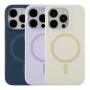 Чехол - накладка Silicone Case with Magsafe для iPhone 14 Pro Max white