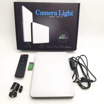LED Лампа Camera Light 19" Remote (M777), Black