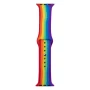 Ремешок Silicone One-Piece Size-S для Apple Watch 38 / 40mm, Rainbow
