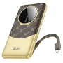 Power Bank Hoco Q29 Nobility 22.5W+PD20W з кабелем Lightning 10000mAh, Brown