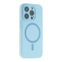 Чехол - накладка Silicone Case Full Camera with Magsafe для iPhone 12 Pro black