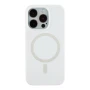 Чехол - накладка Silicone Case with Magsafe для iPhone 14 Pro Max white