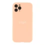Чехол Silicone Case Full Size with Frame для iPhone 11 Pro 27.peach