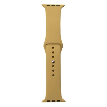 Ремешок Silicone One-Piece Size-S для Apple Watch 42 / 44mm, 29, Gold