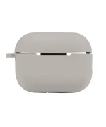 Чохол Silicone Case with hook для Airpods Pro 2, Stone
