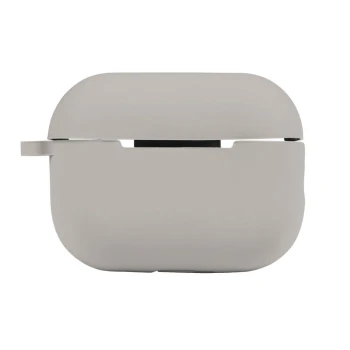 Чехол Silicone Case with hook для Airpods Pro 2, Stone