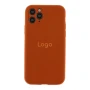 Чехол Silicone Case Full Size with Frame для iPhone 11 Pro 27.peach