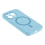 Чехол - накладка Silicone Case Full Camera with Magsafe для iPhone 12 Pro black