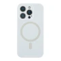Чехол - накладка Silicone Case Full Camera with Magsafe для iPhone 12 Pro black