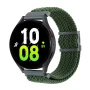Ремінець Nylon 22mm Elastic Adjustment для Samsung / Amazfit / Huawei, Pine Green