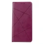 Чехол-книжка Business Leather для Oppo A16 pink