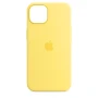 Чехол-накладка Original Silicone+MagSafe для Apple iPhone 13 Pro marigold