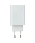 Сетевое Зарядное Устройство Hoco DC40 Type-C PD 65W USB QC3.0 cable Type-C to Type-C, White