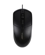 Дротова USB миша TWolf V13 DPI 1000, Black