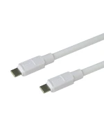USB кабель Hoco X84 PD60W 3A Type-C to Type-C, White