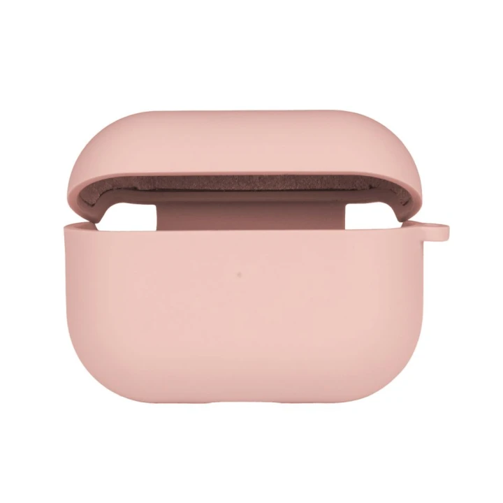 Чехол Silicone Case with microfibra для Airpods Pro 2, Pink