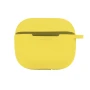 Чехол Silicone Case with hook для Airpods 3, Canary yellow