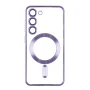 Чехол накладка TPU Metallic Full Camera with Magsafe для Samsung Galaxy S23 Ultra