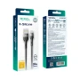 USB Data-кабель Ridea RC-XS51 X-Silicone 12W 2,4A Lightning 2m, Black