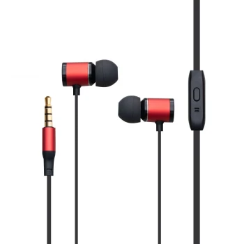 Вакуумные Наушники Celebrat C6, Red