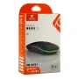 Аккумуляторная беспроводная мышка JEQANG JW-AP01 BT5.1 Bluetooth и Адаптер 2.4G, Black
