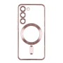 Чехол накладка TPU Metallic Full Camera with Magsafe для Samsung Galaxy S23 Ultra