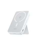 Повербанк Baseus P10064101 MagPro Magnetic Bracket Wireless Fast Charge 20W 5000 mAh, White