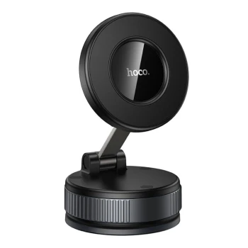 Автодержатель для смартфона Hoco H86 Magnetic / Vacuum, Black