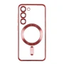 Чехол накладка TPU Metallic Full Camera with Magsafe для Samsung Galaxy S23 Ultra