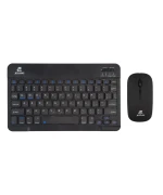 Бездротова Клавіатура та Миша JEQANG JB-350 Bluetooth charging, Black